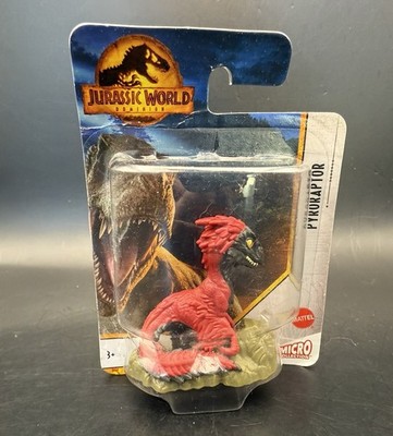 Jurassic World Dinosaur Figure Mattel Micro Collection Pyroraptor Dino Figurine