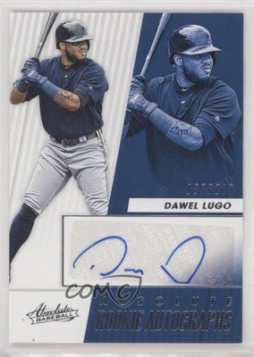 2019 Panini Chronicles Absolute Rookie Dawel Lugo #ARA-DL Auto RC 5l1