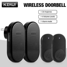Plug-in Doorbell Waterproof Long Range Door B...