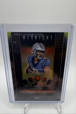 2024 Topps Midnight - Lunar Tide Bryce Young #LT-1 Dusk /75