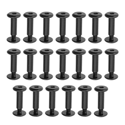 20 Sets M3 x 12mm Screw & Bolt Assortment Sets Binding Post Screws Hex Drive ...