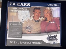 TV Ears 11741 Wireless 5.0 Dual Digital Voice Clarifying Headphones System