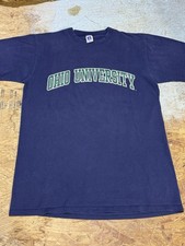 Ohio University Bobcats T-Shirt Men's L Russell Athletic