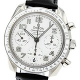 Omega Speedmaster Date 324.33.38.40.04.001 38 mm White Dial