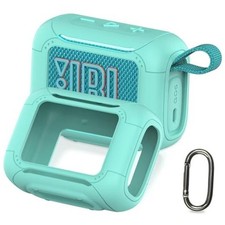Silicone Cover Case for JBL Go 5 Portable Bluetooth Speaker - Go 5 Speaker Teal