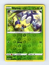 Blipbug 016/202 Carta Pokemon Spada e Scudo Comune Reverse Holo MP