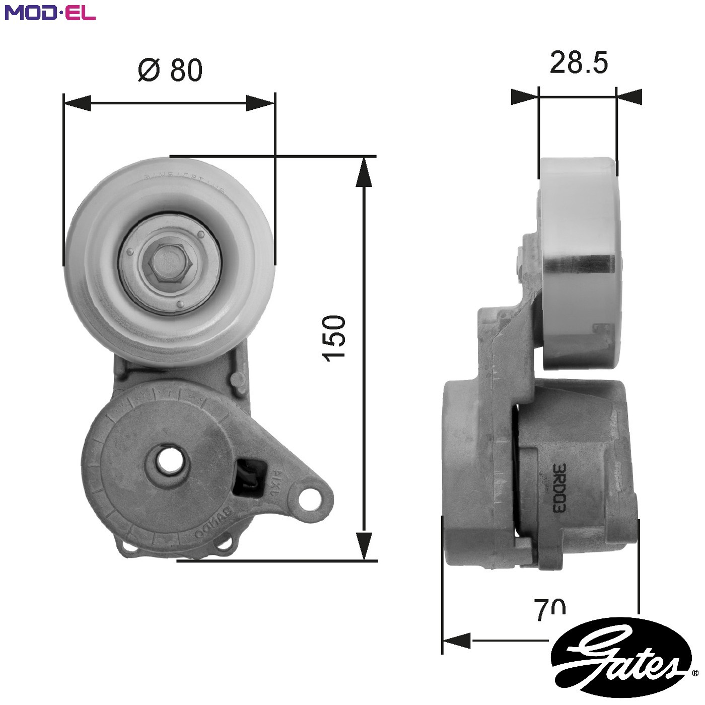✅Fits GATES T38413 T38413 DRIVEALIGN MV TENS ⭐UK Seller⭐ - Image 9