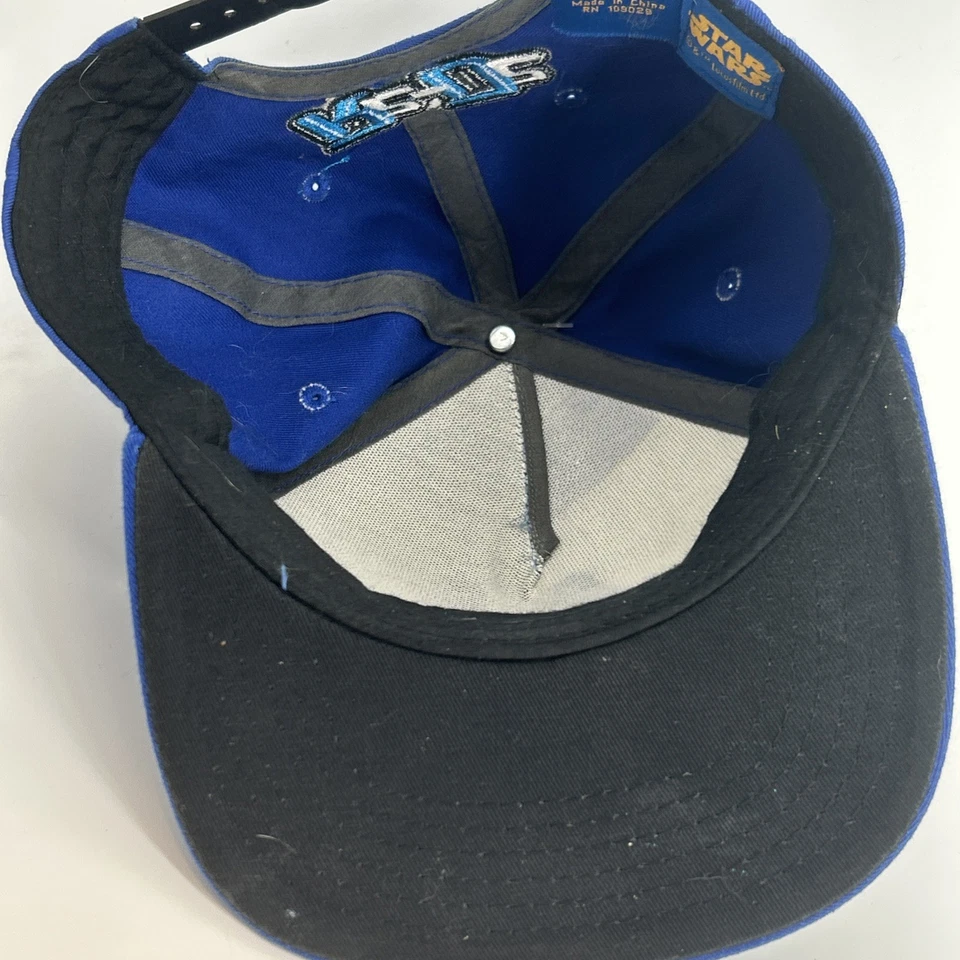 Star Wars R2-D2 Juvenil OSFM Correa Gorra de Béisbol Sombrero Droide Blanco Azul R2D2 Foto 4 de 4