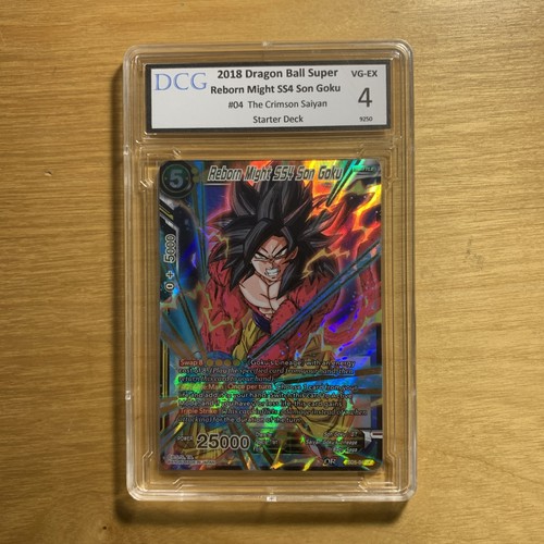 2018 Dragon Ball Super Reborn Might SS4 Son Goku SD5-04ST FOIL DCG 4 VG-EX #9250