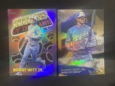 Bobby Witt Jr 2026 Topps Series 1 Titans of Game Insert #TOG-16 + Stars #SMLB-5