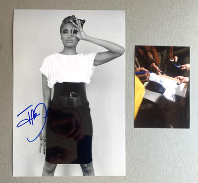 IMANY In-person signed Foto 20x30 Autogramm + exaktes Beweisfoto