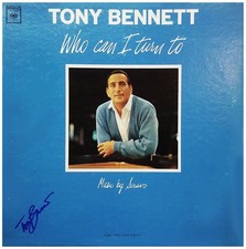 Tony Bennett Signed Autographed Album Record LP