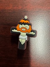 JESUS ON THE CROSS CROC shoe charm-