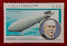 Other Caribbean 1991 1.00p MNH Hindenburg Zeppelin Mi 3492 Scott 3326 XF 8089-2