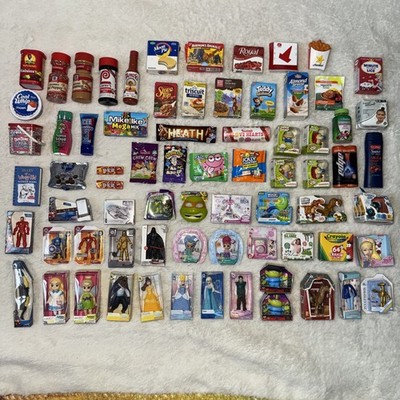 Zuru Mini Brands Huge Lot of 72 Mixed Toys Disney Marvel Food only 1 dupe