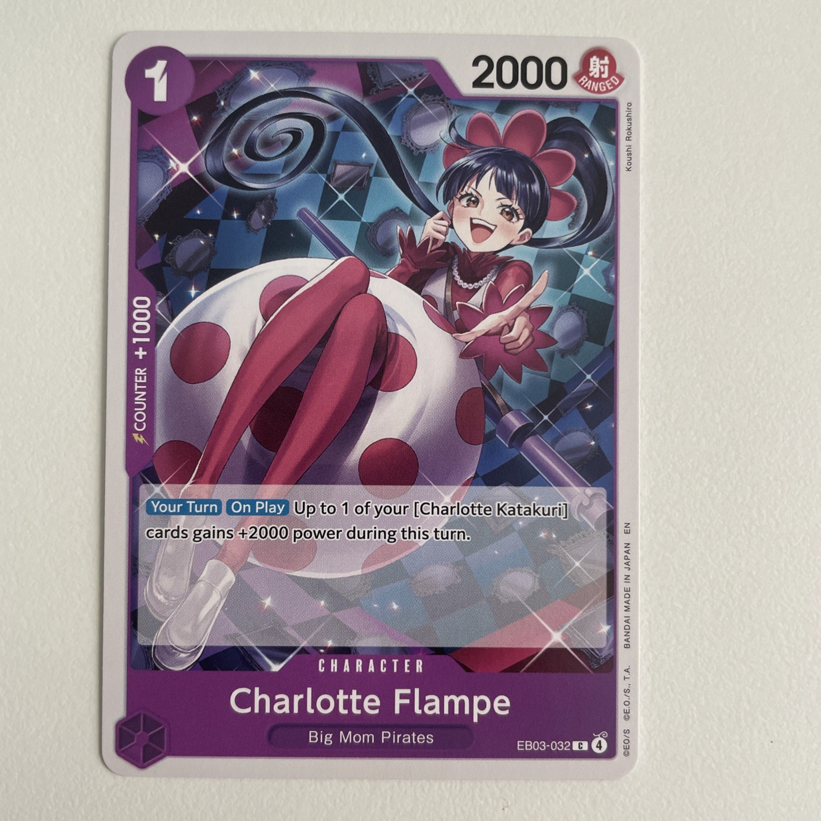 Charlotte Flampe EB03-032 (C) Extra Booster: One Piece Heroines Edition - NM