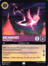 Archimedes - Electrified Owl #208 Prices | Lorcana Shimmering