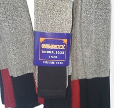 New Thermal Socks 12 pairs Thick Heavy Winter Socks Size 10-15 New  /wo tags