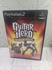 Guitar Hero World Tour (Sony PlayStation 2, 2008) CIB Complete- Tested