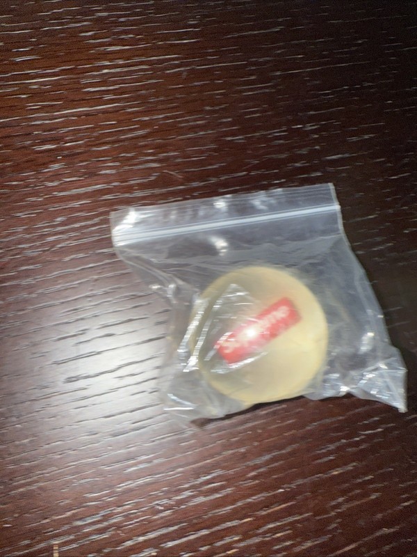 Supreme FW18 Clear Bouncy Ball Red Box Logo - 100% Authentic BRAND NEW