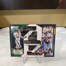 Panini 2024 Contenders Joe Klecko Tony Dorsett #1 Jets Cowboys Insert