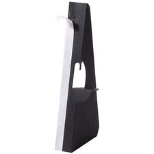 Lineco 12" Single-Wing Easel Back Self-Stick, 5 Pack, Black