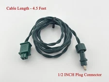 4.5 FT Replacement Extension Cable – Rectangular WL-C5 & 1/2 Inch Plug Connector