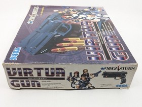 Sega Saturn Gun Controller HSS-0152 Boxed Virtua Cop 2 Tested Working Japan