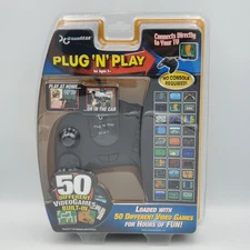 NEW Sealed dreamGEAR: Plug 'N' Play 50 Video Games Built In ~ No Console Needed!