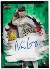 Nick Gonzales 2024 TOPPS FINEST MLB ROOKIE AUTOGRAPH CARD Pirates RC AUTO SP /75