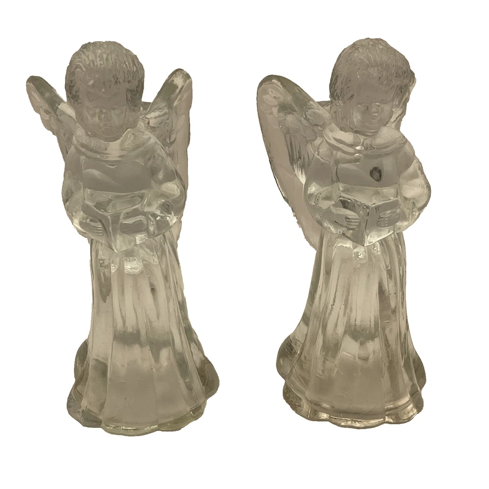 Candelabro ángel DH HOLMES vintage, juego de 2 Foto 2 de 4