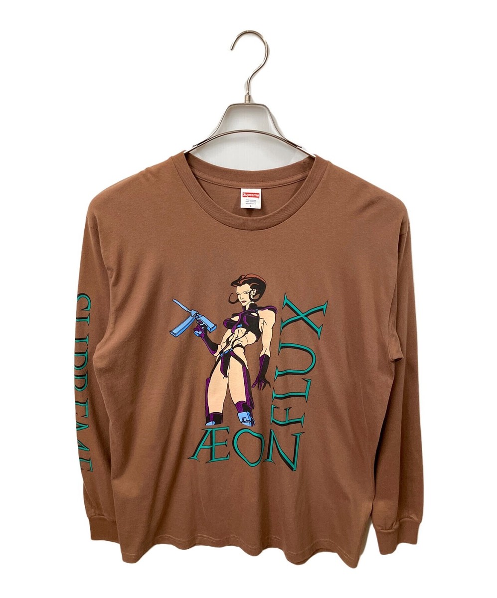 T*T様 Supreme Aeon Flux ロンT サイズM アメリカ製 SUPREME AEON FLUX Brown Long Sleeve Top Size: L Men Brown | eBay