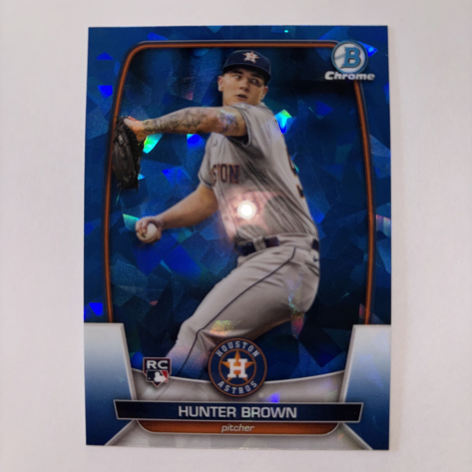 2023 Bowman Chrome Sapphire Edition - Hunter Brown #69 (RC)