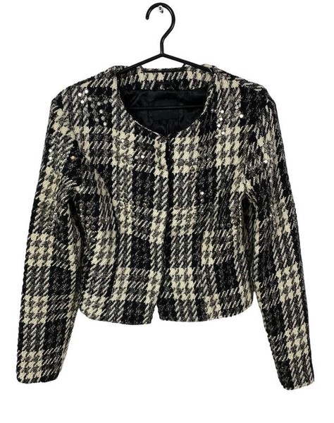 Women Gestuz Jacket Grey Wool 36