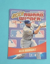 2002 Topps Total Award Winners #AW10 Alex Rodriguez Rangers BASEBALL Card 8D