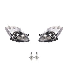 Set Di Fari Adatto Per Toyota Yaris XP9 12/08- Con H4 Come Sinistro E Destro