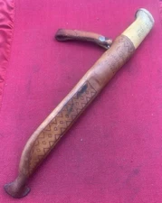 Used J Marttiini Rapala FINLAND Fishing Filet Knife Leather Sheath 11" Signed