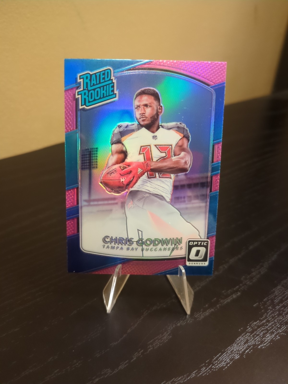 2017 Donruss Optic #155 Chris Godwin Pink RC Rated Rookie