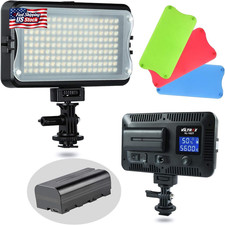 VILTROX VL-162T CRI95 LED Video Light, Portable Camera Photo Light Panel Dimmab