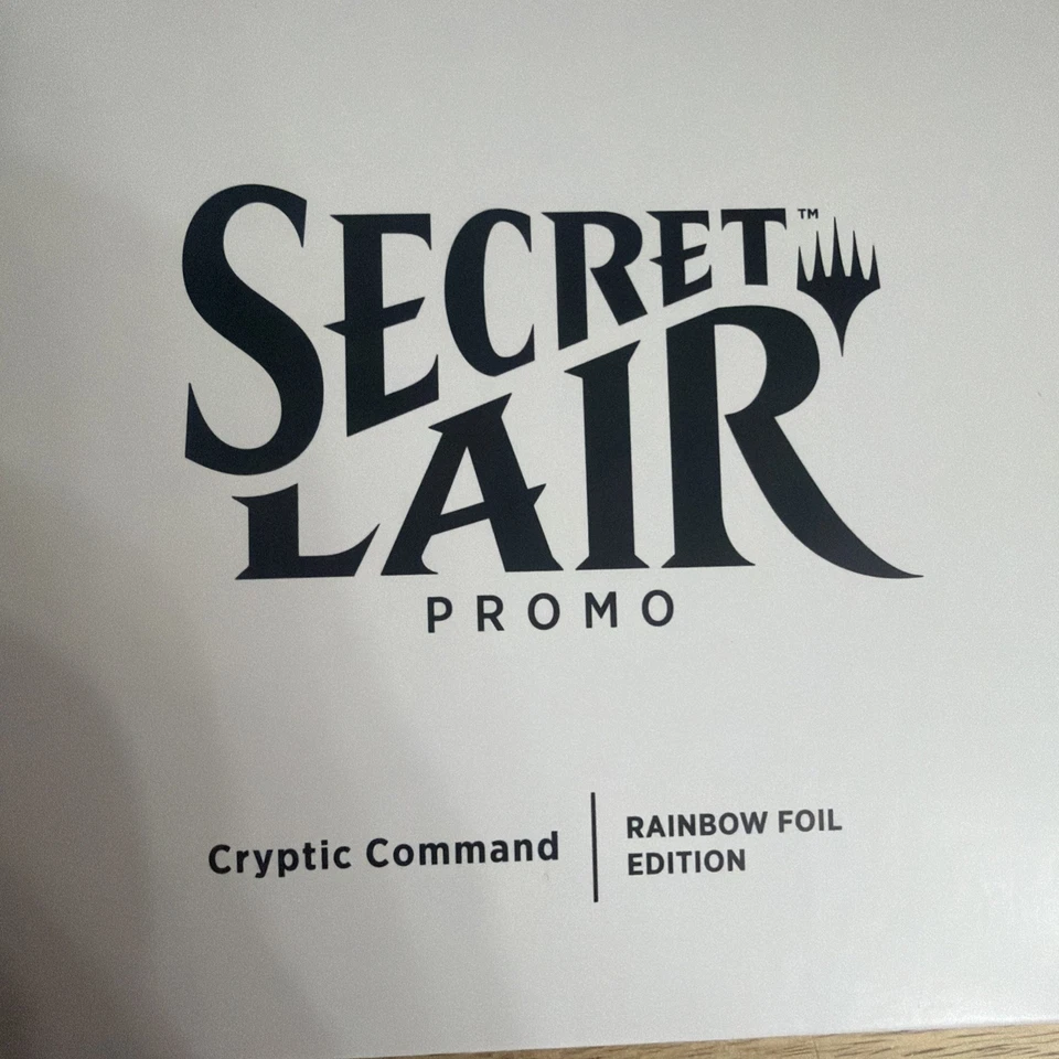Magic the Gathering Secret Lair Cryptic commander Promo - Image 4 of 4