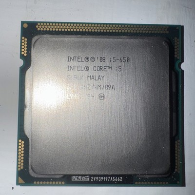 Intel Core  i5-650 CPU Processor 3.20GHz 4M  LGA 1156 Socket + cooling radiator
