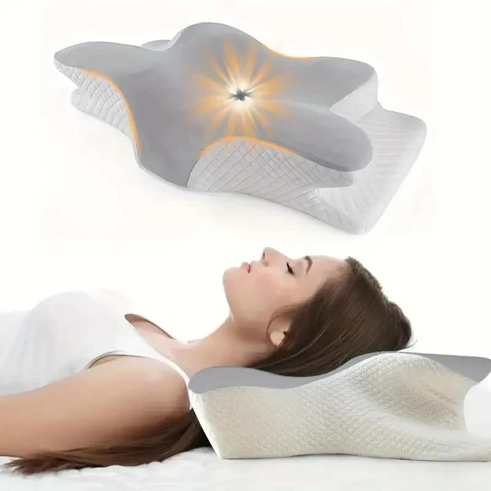 Cuscino Cervicale Ortopedico Memory Foam AntiRussamento Apnea Notturna Sanitario