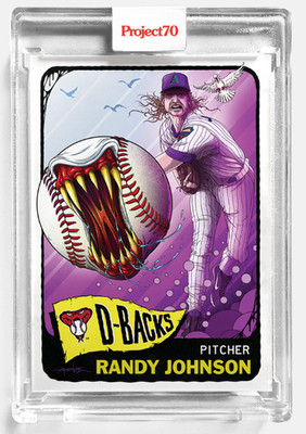 2021 Topps Project 70 Randy Johnson by Alex Pardee 1965 Topps Baseball #214