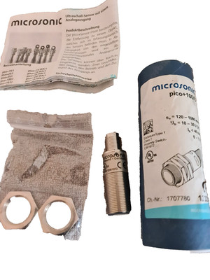 Microsonic Pico+100/U - 1707780 12 320 - Neu