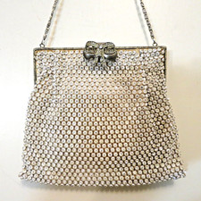 Purse Rhinestones Jewelled Antique Vintage Bag Handbag - SELLER PAYS US TARIFFS