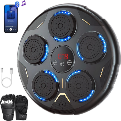 Music Boxing Machine for Adults w/Sounding Bluetooth Wall-Mounted