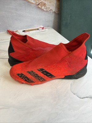 Adidas Predator Freak.3 Demonscale Laceless TF Astro Fußballschuhe rot UK 8