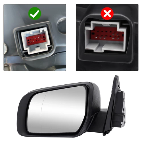 Passenger Right Side Mirror With Blind Spot for 2019-2022 Ford Ranger KB3Z17682F