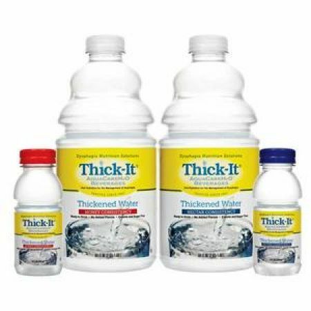 Thick-It AquaCareH2O Thickened Water, 64 oz. Bottle, Unflavored, Nectar, 8 Count - Picture 2 of 2