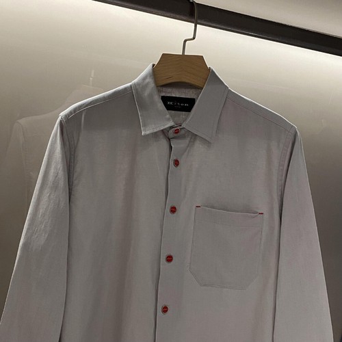 Kiton Men's linen long-sleeved shirt - Picture 5 of 17